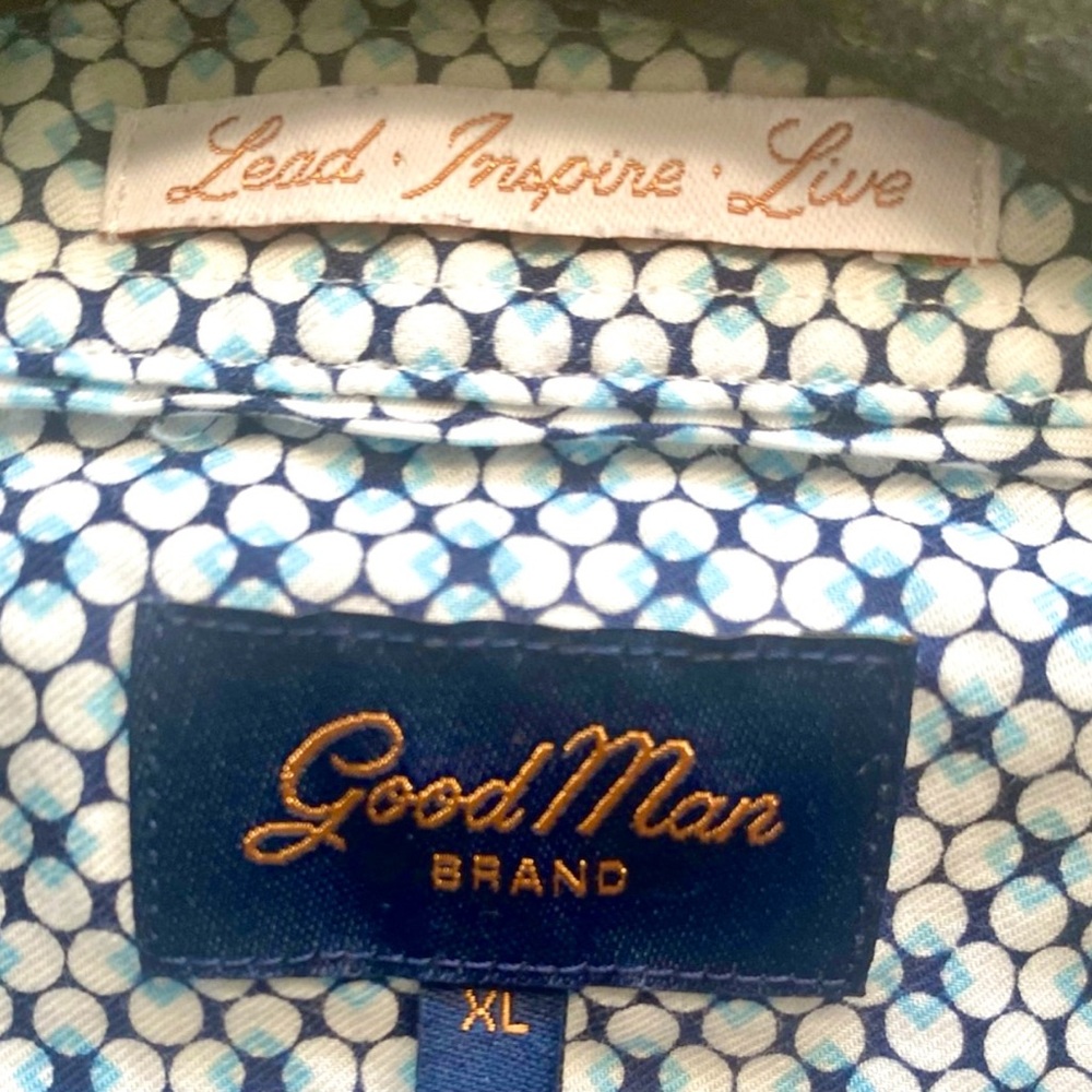 Good Man Brand Long Sleeve Fitted Button Up XL